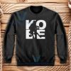 Kobe 24 Font Logo Sweatshirt Unisex Adult Size S-3XL