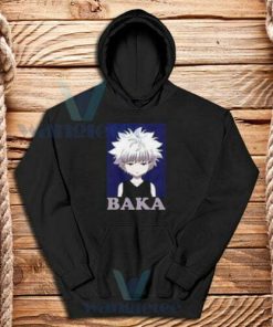 Hunter Killua Baka Hoodie Unisex Adult Size S-3XL