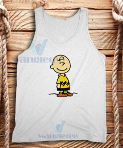 Charlie Brown Cute Tank Top The Peanuts Size S-2XL