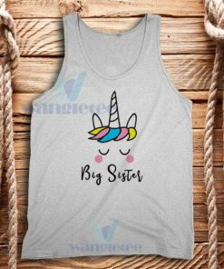 Unicorn Big Sister Tank Top Unisex Adult Size S-2XL