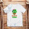 Relax I'm Vegan Zombie T-Shirt Funny Halloween Size S - 3XL