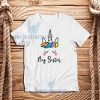 Unicorn Big Sister T-Shirt Unisex Adult Size S - 3XL