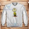 Charlie Brown Cute Sweatshirt The Peanuts Size S-3XL