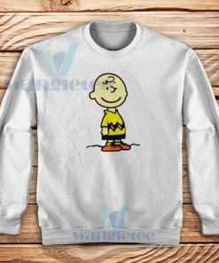 Charlie Brown Cute Sweatshirt The Peanuts Size S-3XL