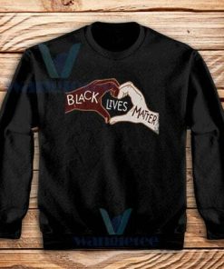 Heart Hands BLM Sweatshirt Black Lives Matters Size S-3XL