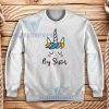 Unicorn Big Sister Sweatshirt Unisex Adult Size S-3XL