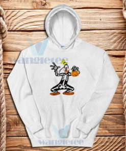 Goofy Skeleton Halloween Hoodie Unisex Adult Size S-3XL