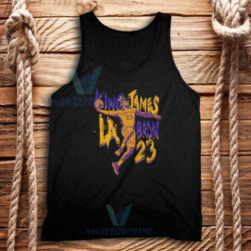 King Lebron James Lakers Tank Top Unisex Adult Size S-2XL