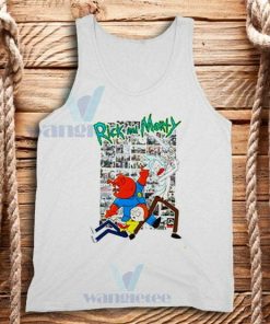 Rick And Morty Comic Book Tank Top Unisex Adult Size S-2XL