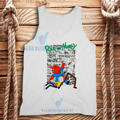 Rick And Morty Comic Book Tank Top Unisex Adult Size S-2XL