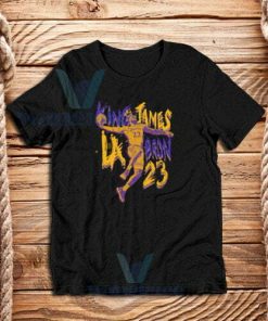 King Lebron James Lakers T-Shirt Unisex Adult Size S - 3XL