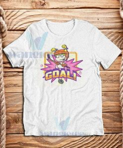 Rugrats Angelica Hockey T-Shirt Unisex Adult Size S - 3XL