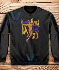 King Lebron James Lakers Sweatshirt Unisex Adult Size S-3XL