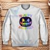 Pumpkin Halloween Rainbow Sweatshirt Unisex Size S-3XL