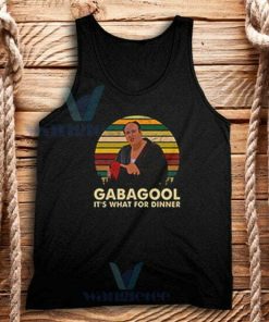 Tony Sopranos Gabagool Tank Top For Dinner Unisex Adult Size S-2XL