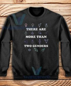 There Are More Than Two Genders Sweatshirt Unisex Size S-3XL