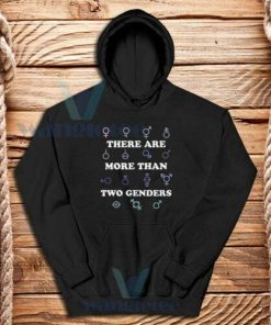 There Are More Than Two Genders Hoodie Unisex Size S-3XL