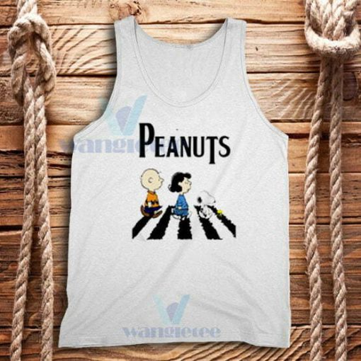 Charlie Brown The Peanuts Tank Top Unisex Size S-2XL