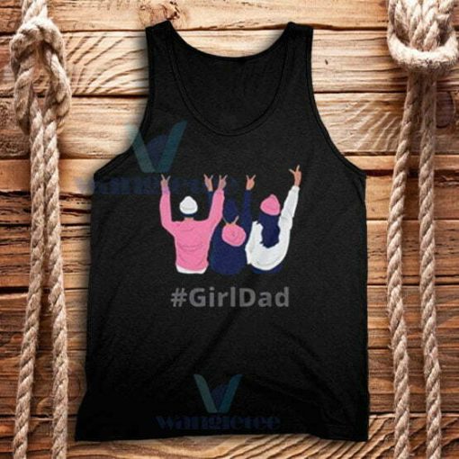 For Dads With Daughters Tank Top Unisex Adult Size S-2XL