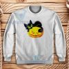 Cute Kitten Halloween Sweatshirt Unisex Adult Size S-3XL