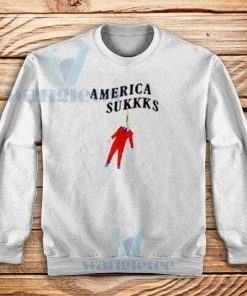 Trump America Sukkks Sweatshirt Unisex Adult Size S-3XL