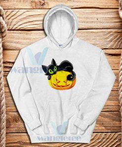 Cute Kitten Halloween Hoodie Unisex Adult Size S-3XL