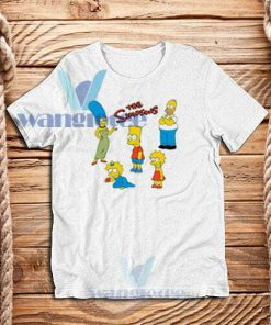 The Simpsons Family T-Shirt Unisex Adult Size S - 3XL