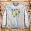 The Simpsons Family Sweatshirt Unisex Adult Size S-3XL