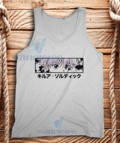 Anime Killua Eyes Tank Top Hunter x Hunter Size S-2XL