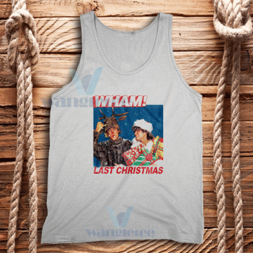 Wham Last Christmas Tank Top Unisex Adult Size S-2XL