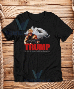 Trump Rambo America T-Shirt Unisex Adult Size S - 3XL