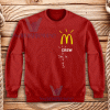 Travis Scott x McDonalds Sweatshirt Unisex Adult Size S-3XL