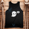 Cute Ghost Halloween Tank Top Unisex Adult Size S-2XL