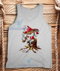 Elf Smoking Christmas Tank Top Unisex Adult Size S-2XL