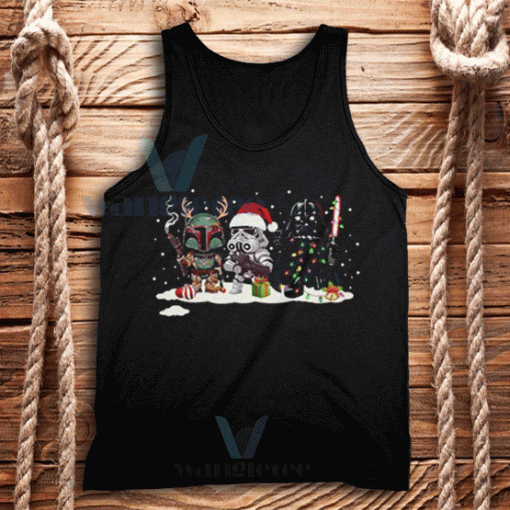 Star Wars Funny Christmas Tank Top Unisex Adult Size S-2XL