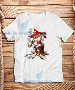 Elf Smoking Christmas T-Shirt Unisex Adult Size S - 3XL