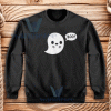 Cute Ghost Halloween Sweatshirt Unisex Adult Size S-3XL