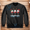 Wine At Funny Christmas Sweatshirt Unisex Adult Size S-3XL