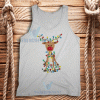 Adorable Reindeer Christmas Tank Top Adult Size S-2XL