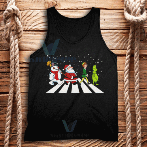 Grinch And Friend Christmas Tank Top Unisex Adult Size S-2XL