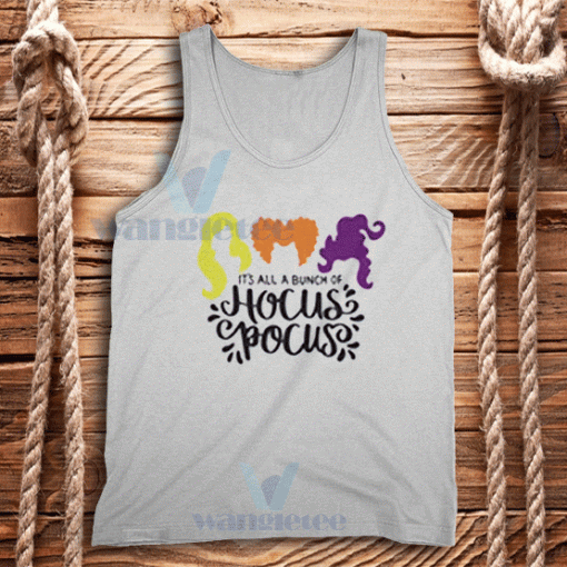 Hocus Pocus Time Witches Tank Top Unisex Adult Size S-2XL