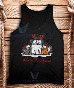 Merry Fluffmas Christmas Tank Top Unisex Adult Size S-2XL