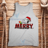 Snoopy Merry Christmas Tank Top Unisex Adult Size S-2XL