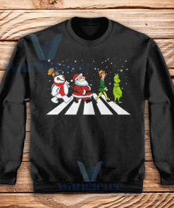 Grinch And Friend Christmas Sweatshirt Adult Size S-3XL