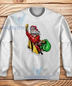 Super Santa Claus Sweatshirt Unisex Adult Size S-3XL