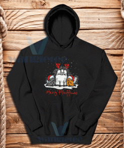 Merry Fluffmas Christmas Hoodie Unisex Adult Size S-3XL