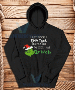 Test Grinch Christmas Hoodie Unisex Adult Size S-3XL