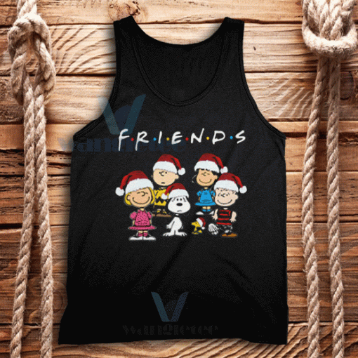 Snoopy And Friends Christmas Tank Top Adult Size S-2XL