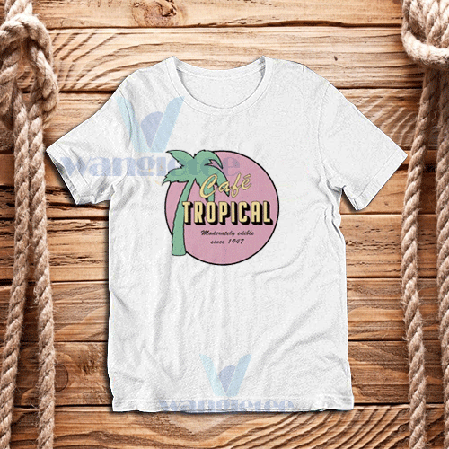 schitts creek cafe tropical shirt