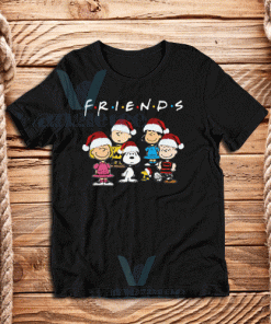 Snoopy And Friends Christmas T-Shirt Adult Size S - 3XL